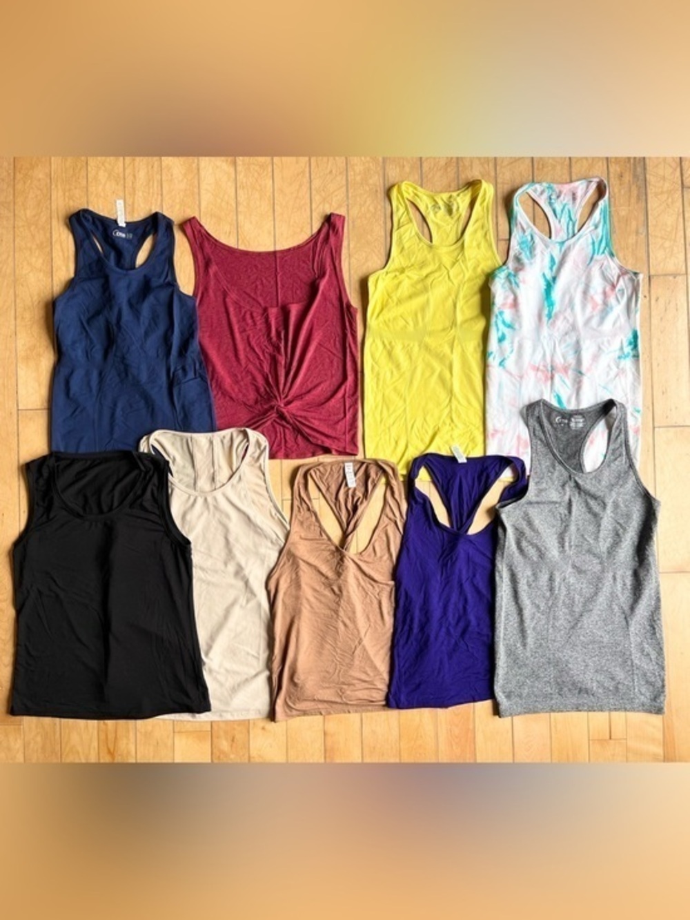 Zyia Active Assorted Racerback and Tank Tops - Size XS